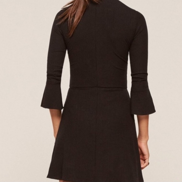 Basically new black ref mini dress - Picture 3 of 5